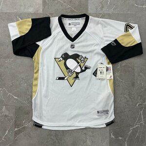 Reebok Pittsburgh Penguins Jersey Youth Large / XL Evgeni Malkin Hockey Sweater